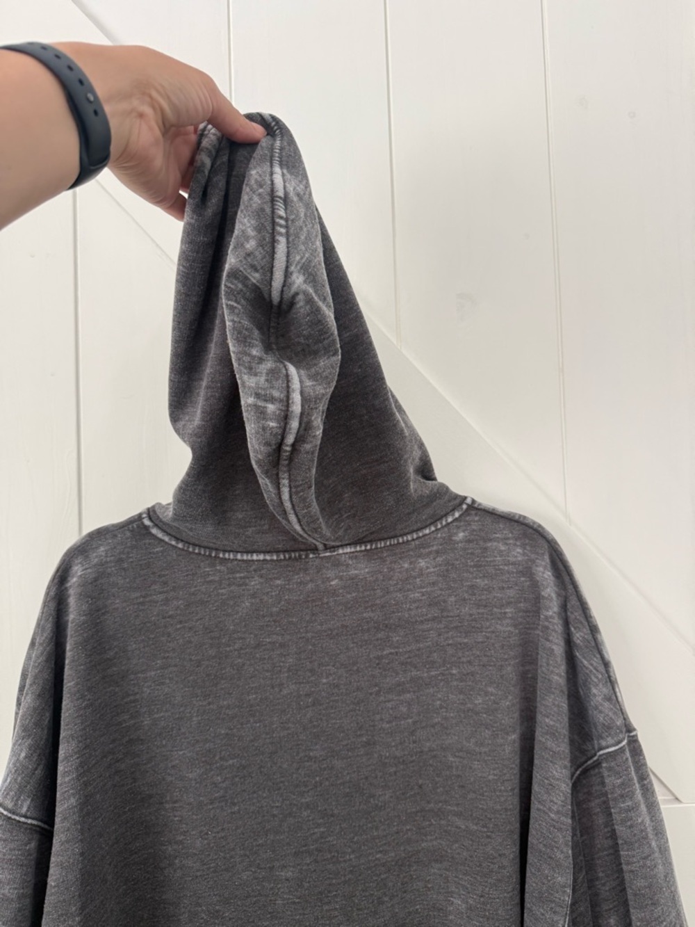 Free People Get It Hoodie In Grey Size large - Picture 4 of 16
